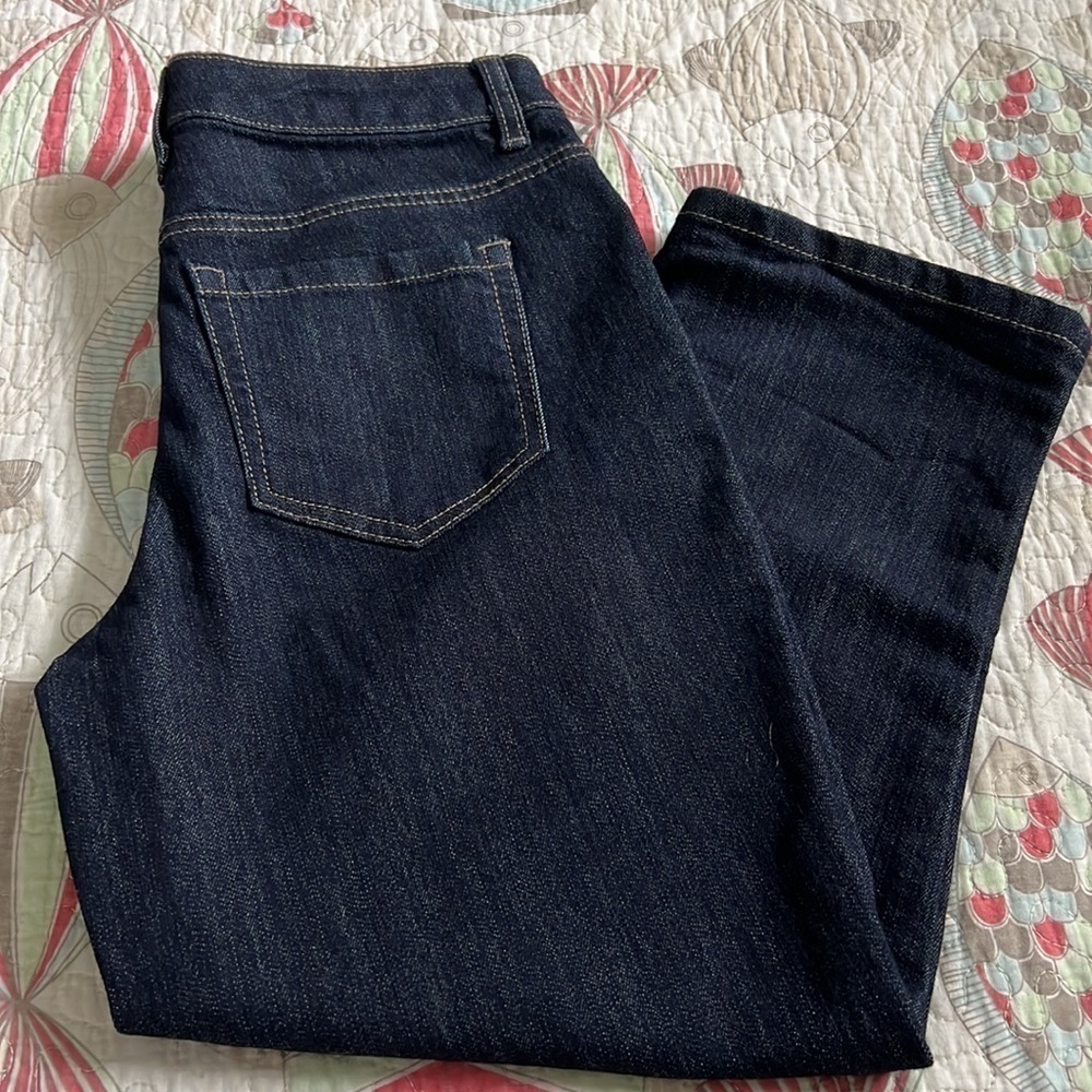 Style & Co. Denim, Dark Blue, Capri Jeans Size 4 NWOT - Picture 9 of 13
